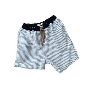 NEW THESALTING women's linen bloomers short in salt white/ash